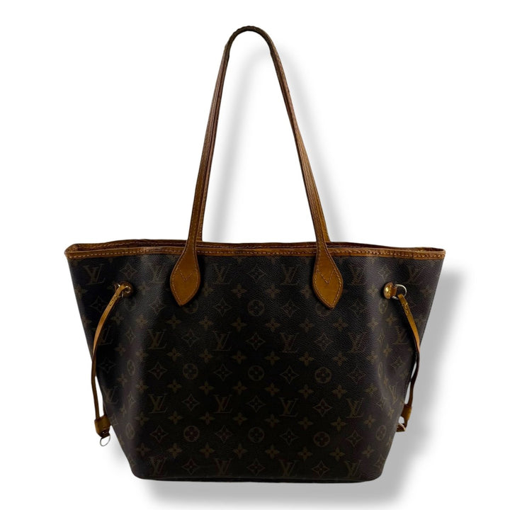 Louis Vuitton Brown Monogram Neverfull MM Handbag - Lux Central