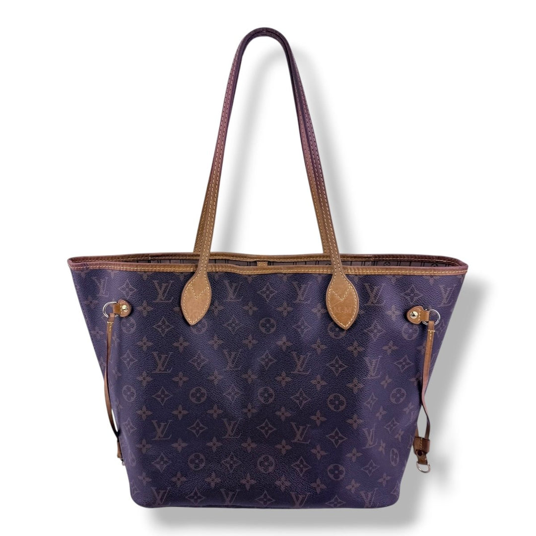 Louis Vuitton Brown Monogram Neverfull MM Handbag - Lux Central