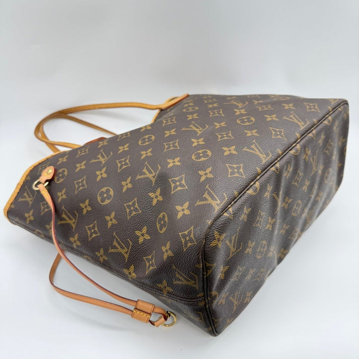 Louis Vuitton Brown Monogram Neverfull MM Handbag - Lux Central