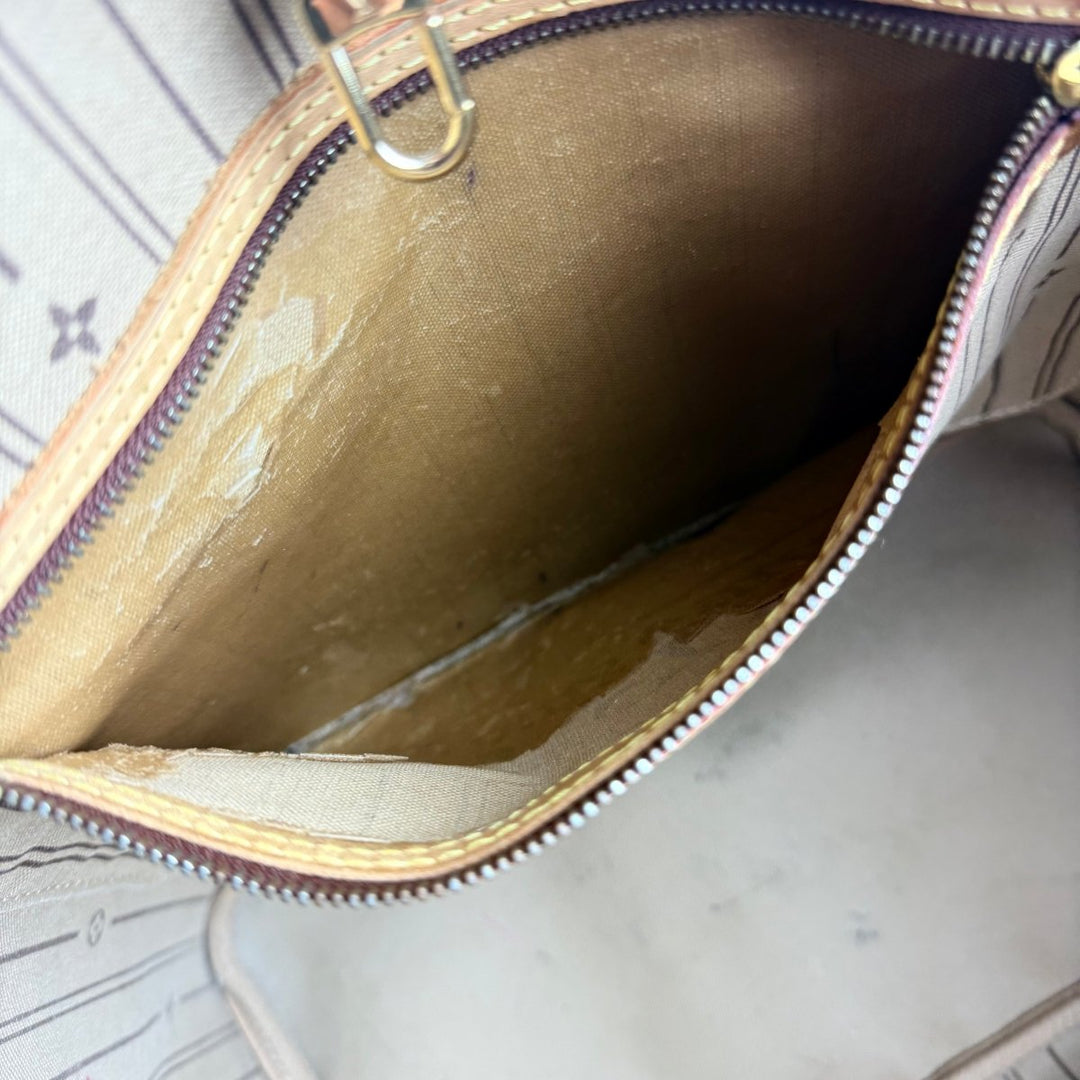 Louis Vuitton Brown Monogram Neverfull MM Handbag - Lux Central