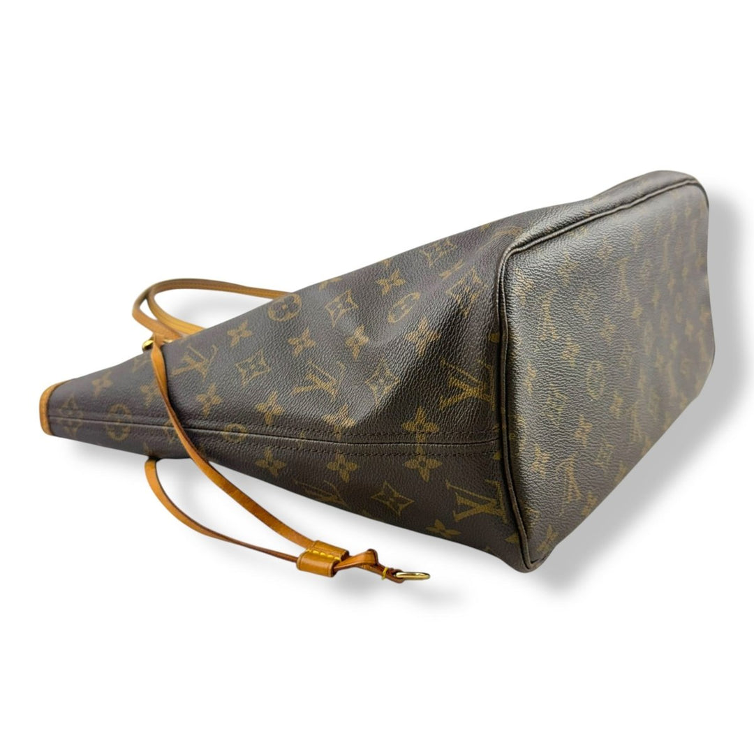 Louis Vuitton Brown Monogram Neverfull MM Handbag - Lux Central