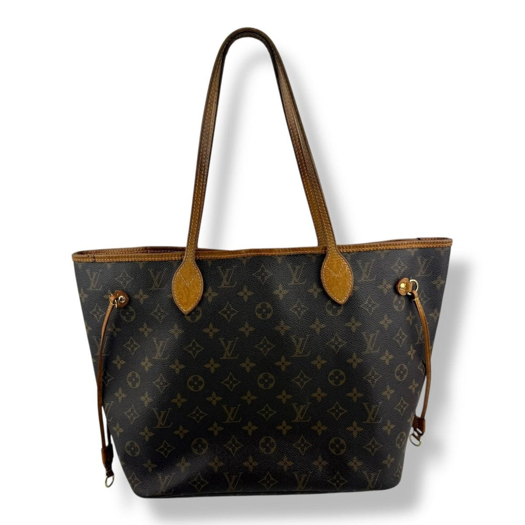 Louis Vuitton Brown Monogram Neverfull MM Handbag - Lux Central