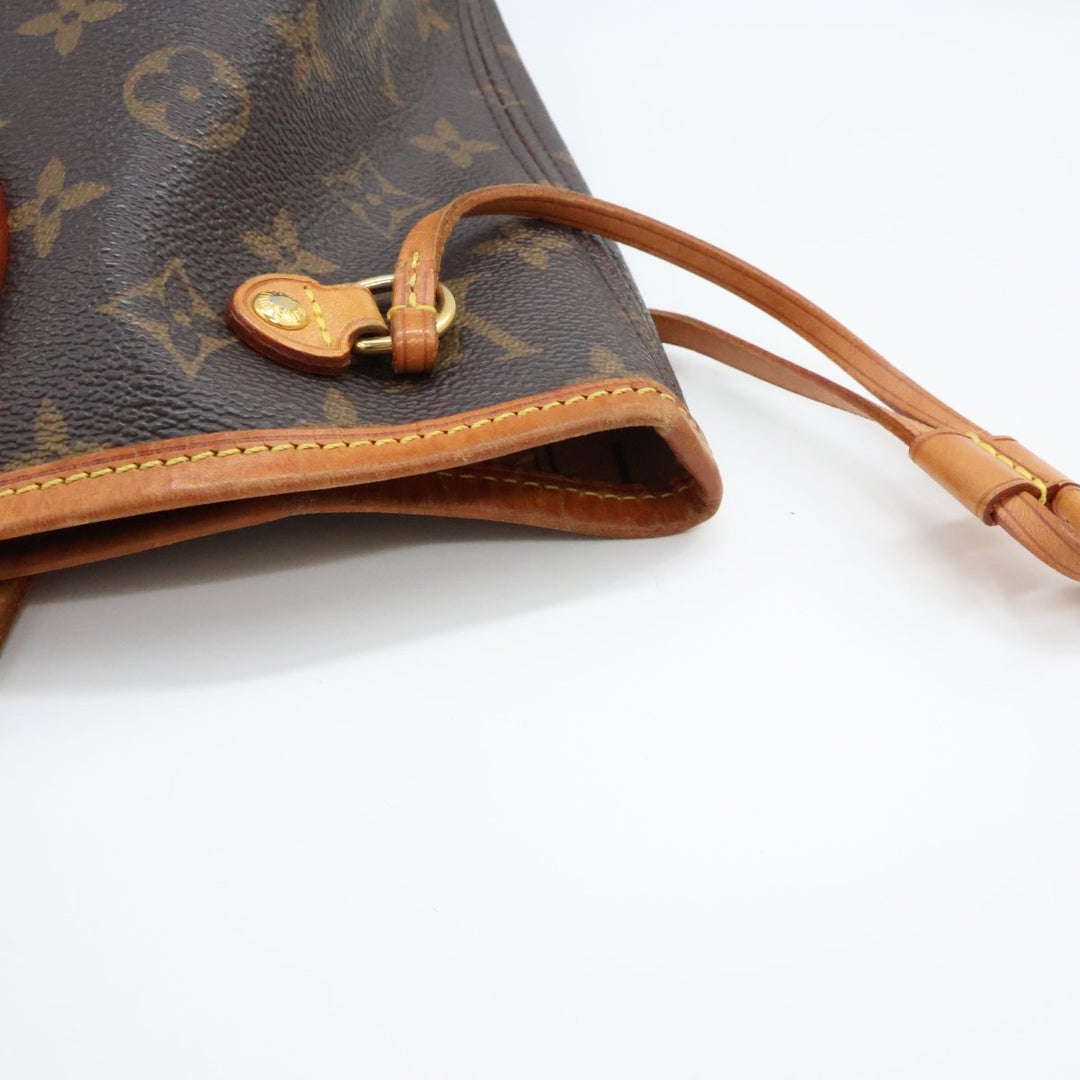 Louis Vuitton Brown Monogram Neverfull PM Handbag - Lux Central