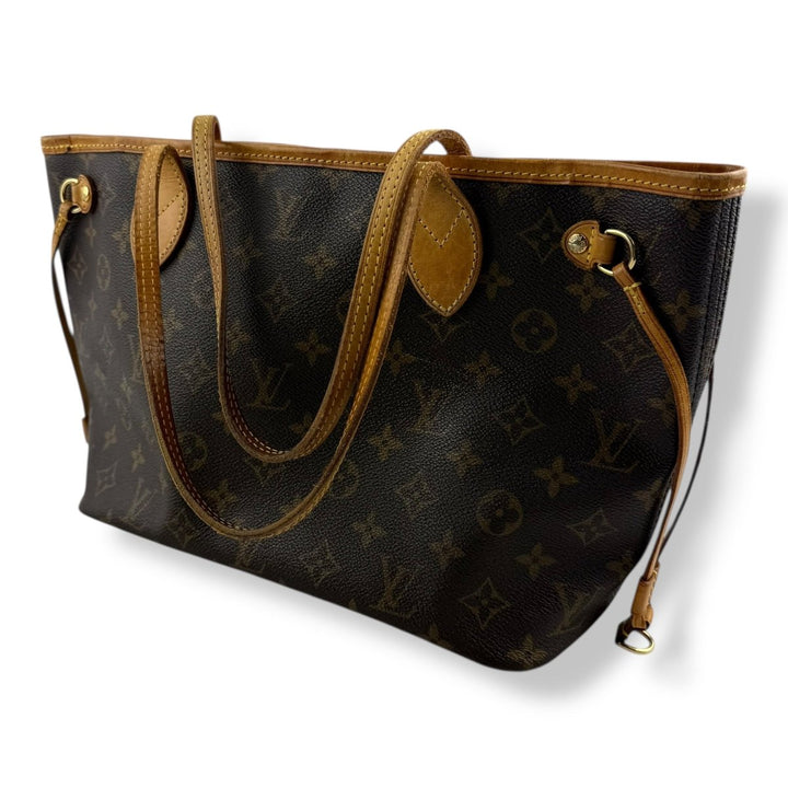 Louis Vuitton Brown Monogram Neverfull PM Handbag - Lux Central