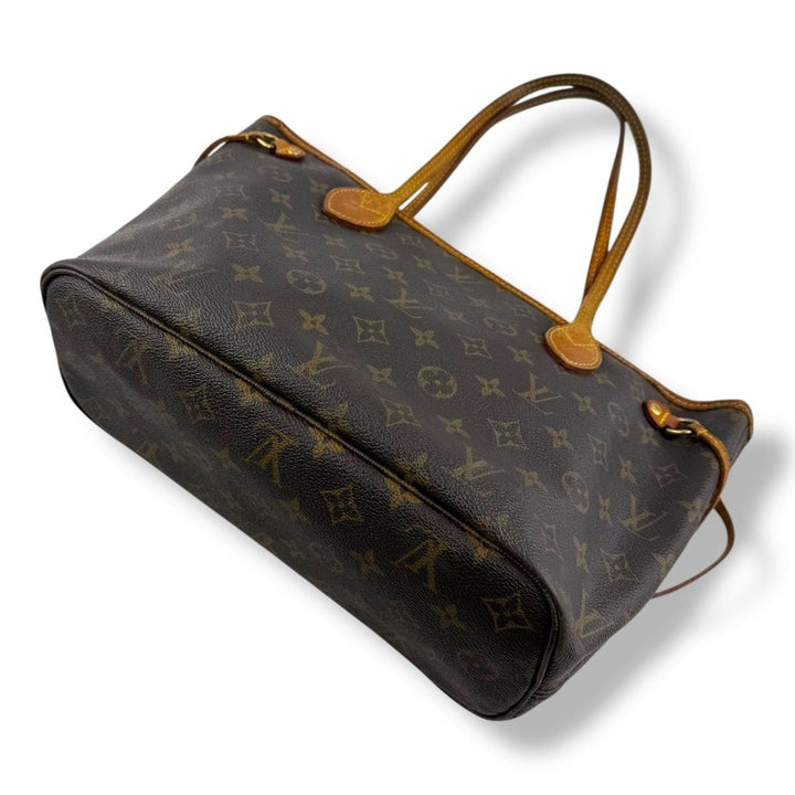 Louis Vuitton Brown Monogram Neverfull PM Handbag - Lux Central