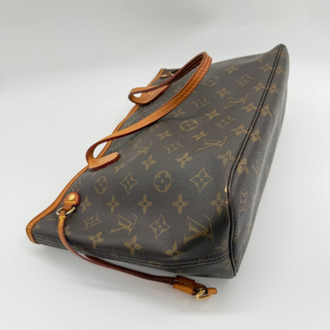 Louis Vuitton Brown Monogram Neverfull PM Handbag - Lux Central