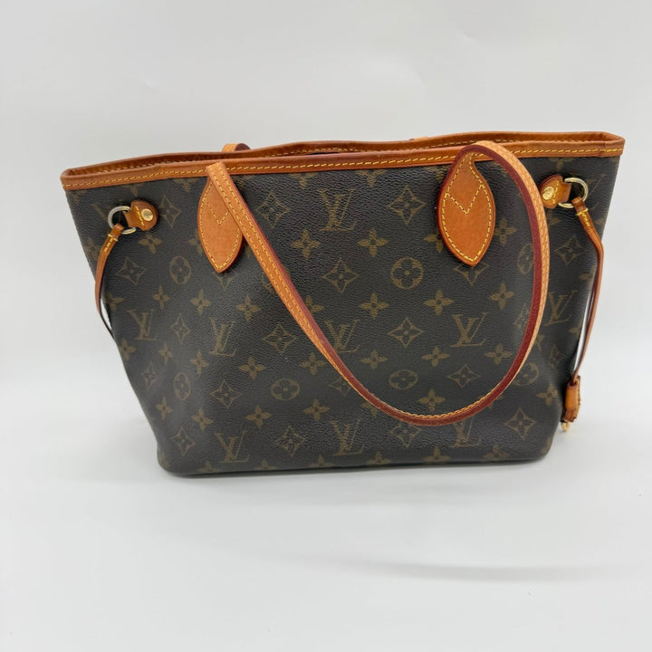 Louis Vuitton Brown Monogram Neverfull PM Handbag - Lux Central