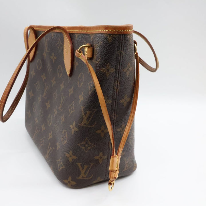 Louis Vuitton Brown Monogram Neverfull PM Handbag - Lux Central