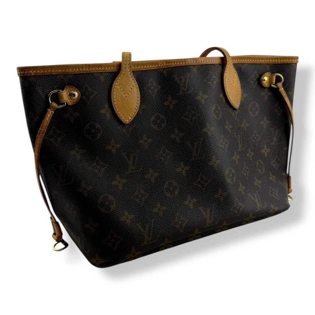 Louis Vuitton Brown Monogram Neverfull PM Handbag - Lux Central