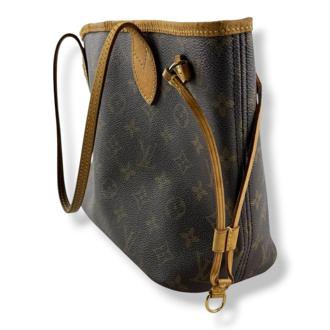 Louis Vuitton Brown Monogram Neverfull PM Handbag - Lux Central