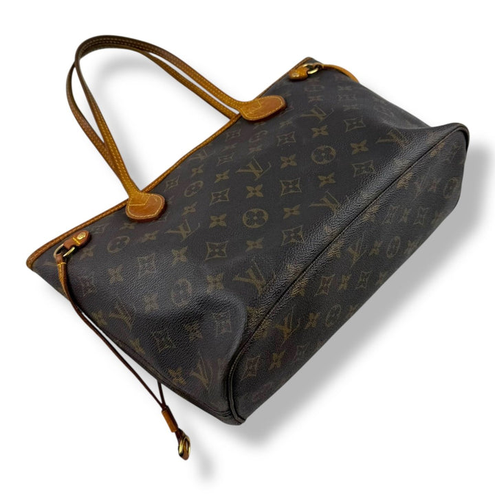 Louis Vuitton Brown Monogram Neverfull PM Handbag - Lux Central