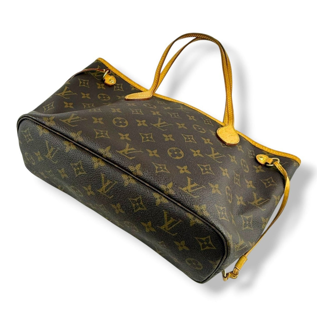 Louis Vuitton Brown Monogram Neverfull PM Handbag - Lux Central
