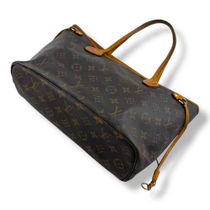 Louis Vuitton Brown Monogram Neverfull PM Handbag - Lux Central