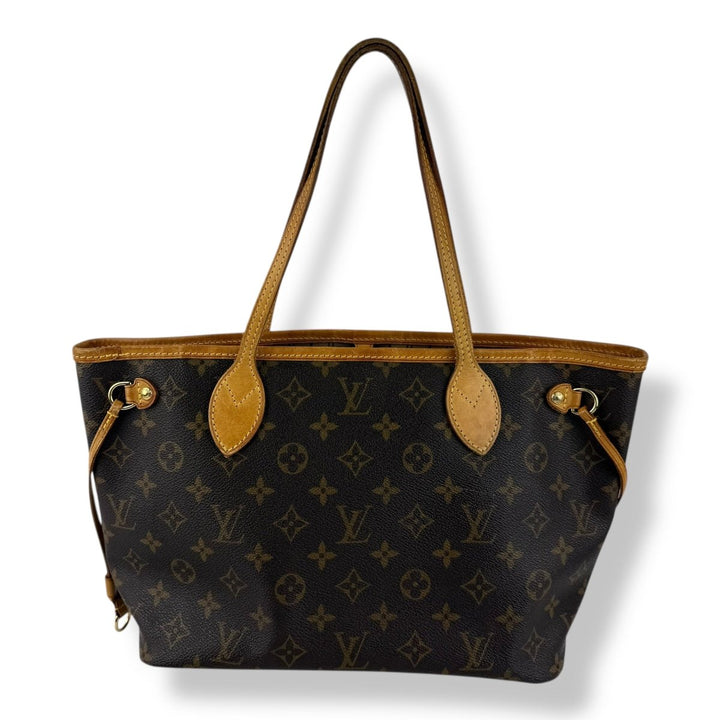 Louis Vuitton Brown Monogram Neverfull PM Handbag - Lux Central