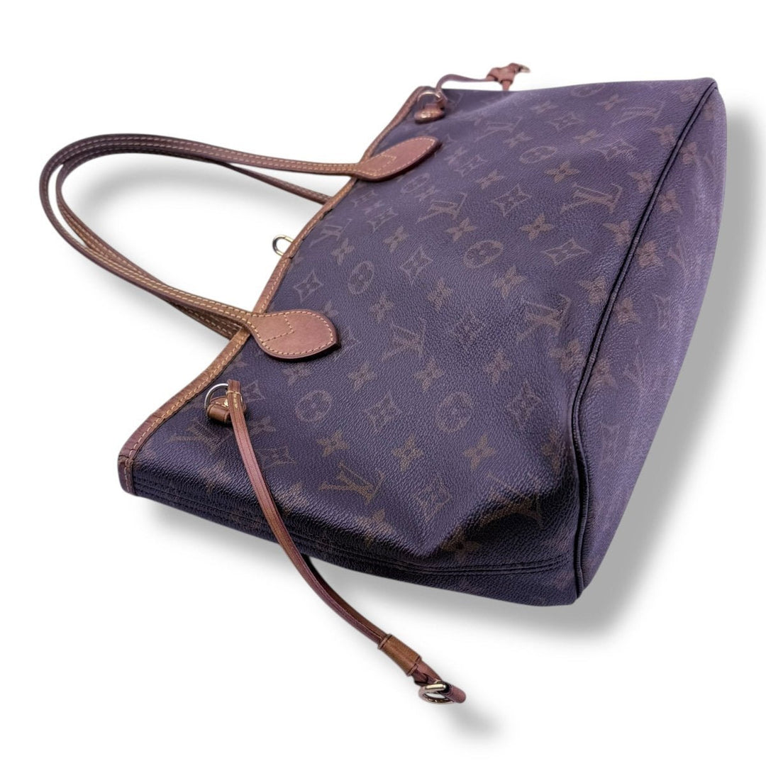 Louis Vuitton Brown Monogram Neverfull PM Handbag - Lux Central