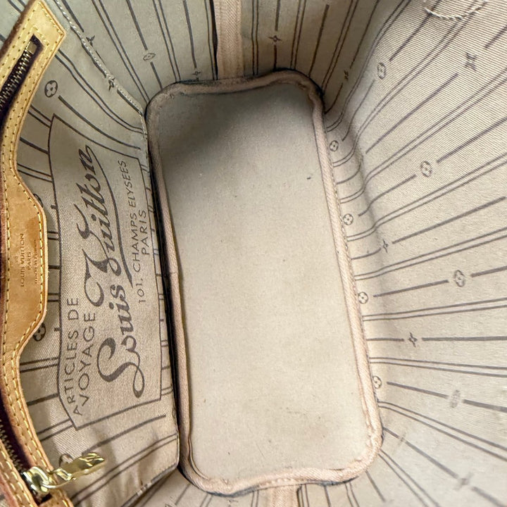 Louis Vuitton Brown Monogram Neverfull PM Handbag - Lux Central