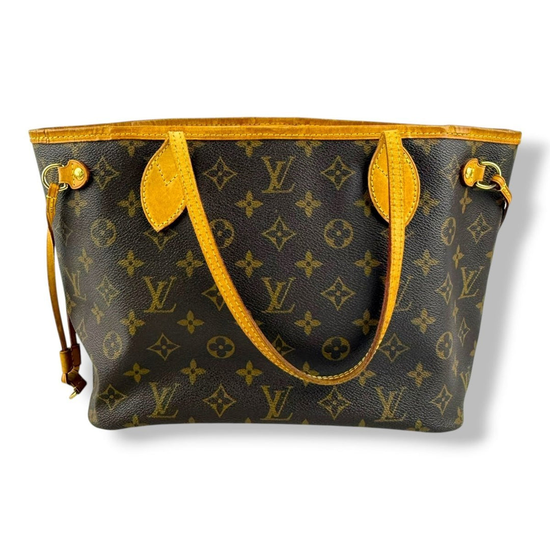 Louis Vuitton Brown Monogram Neverfull PM Handbag - Lux Central