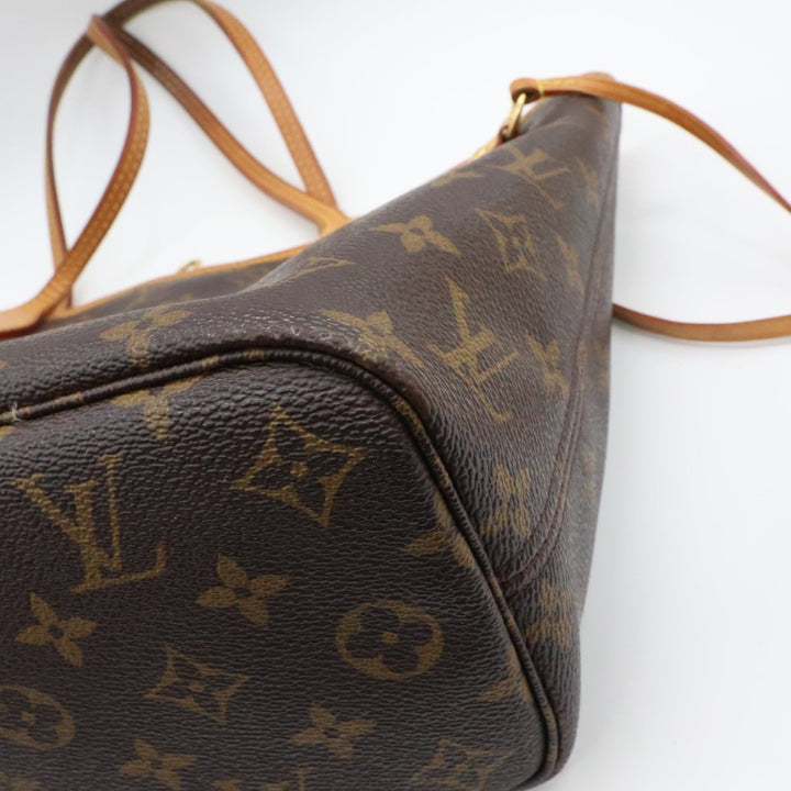 Louis Vuitton Brown Monogram Neverfull PM Handbag - Lux Central