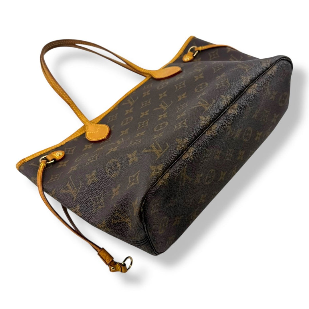 Louis Vuitton Brown Monogram Neverfull PM Handbag - Lux Central