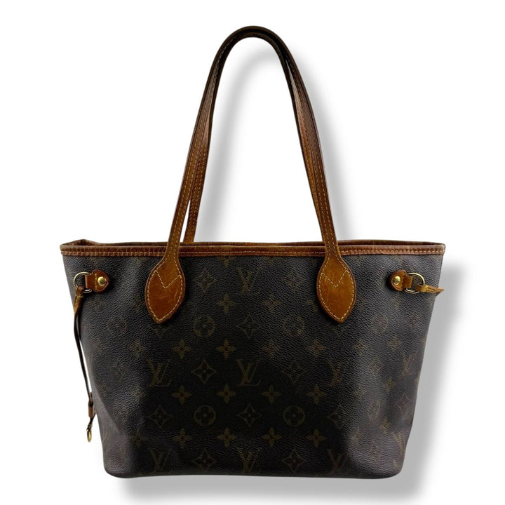 Louis Vuitton Brown Monogram Neverfull PM Handbag - Lux Central