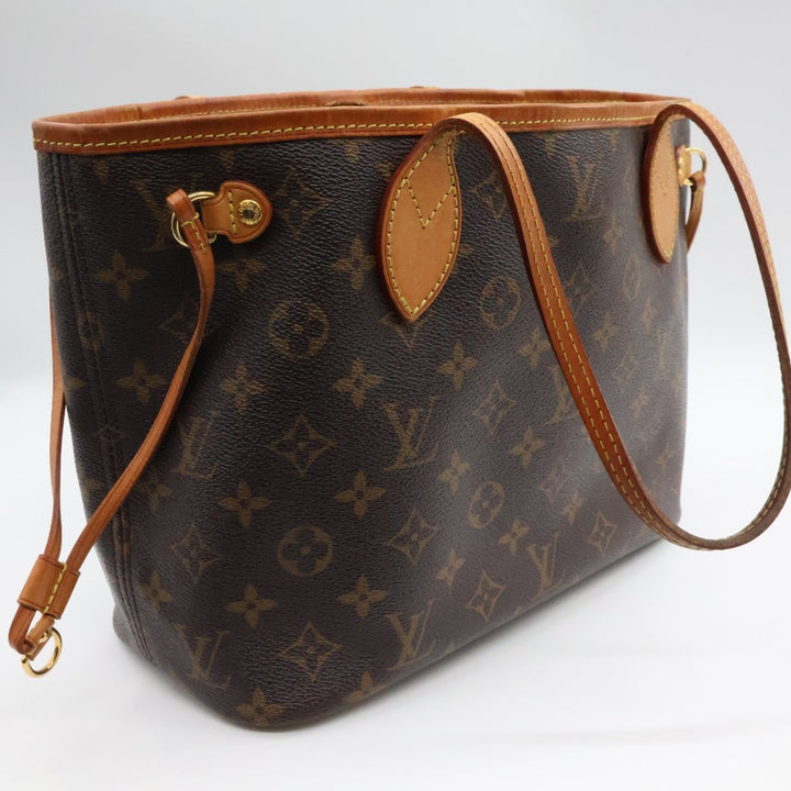 Louis Vuitton Brown Monogram Neverfull PM Handbag - Lux Central