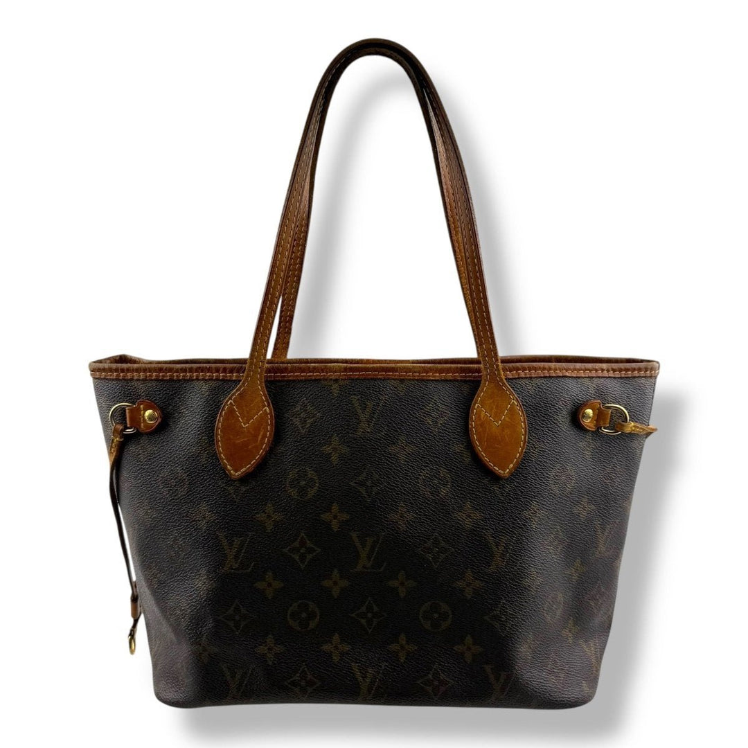 Louis Vuitton Brown Monogram Neverfull PM Handbag - Lux Central