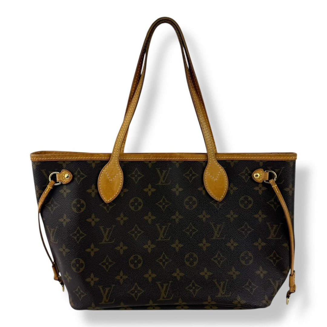 Louis Vuitton Brown Monogram Neverfull PM Handbag - Lux Central