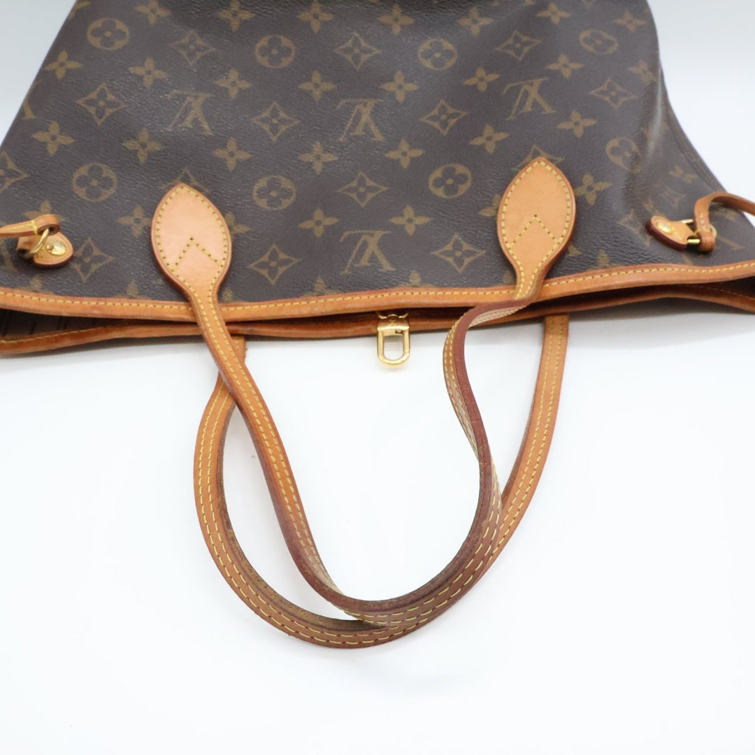 Louis Vuitton Brown Monogram Neverfull PM Handbag - Lux Central