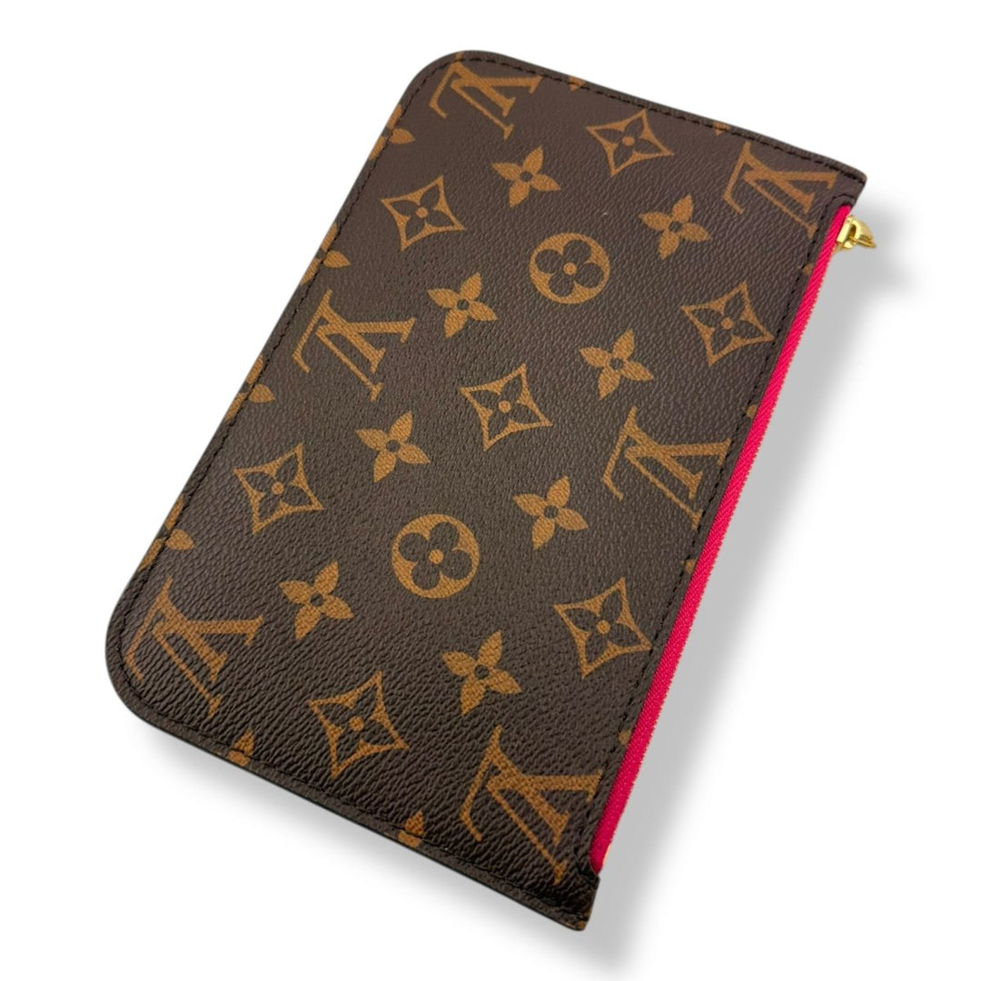 Louis Vuitton Brown Monogram Neverfull PM Pouch - Lux Central