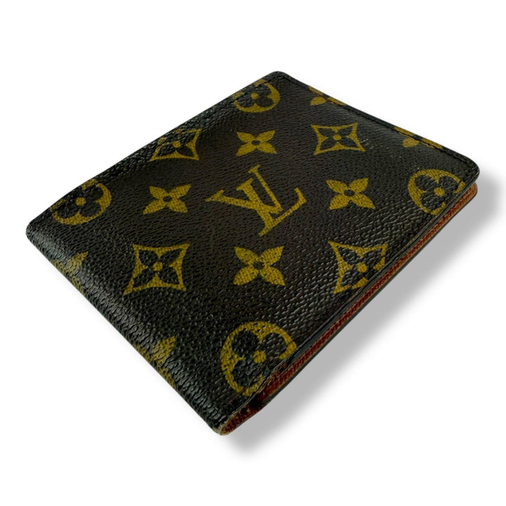 Louis Vuitton Brown Monogram Open Wallet - Lux Central