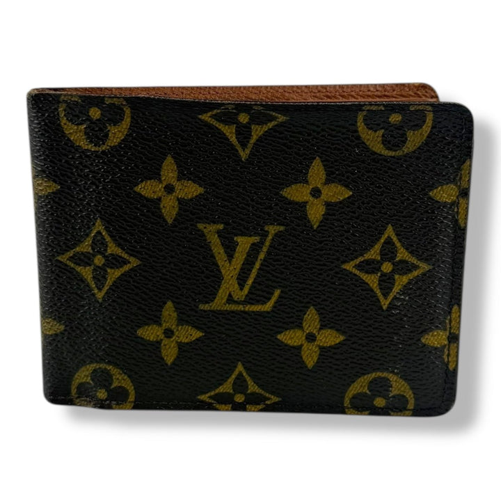 Louis Vuitton Brown Monogram Open Wallet - Lux Central