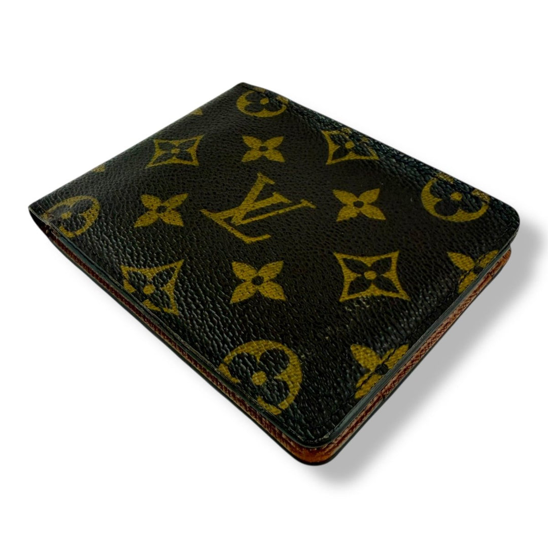 Louis Vuitton Brown Monogram Open Wallet - Lux Central