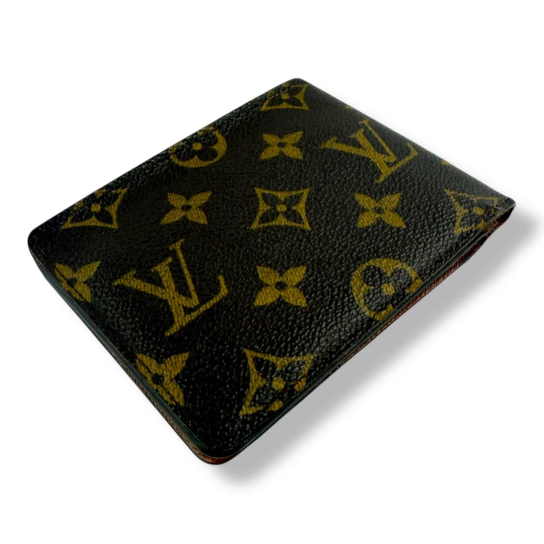 Louis Vuitton Brown Monogram Open Wallet - Lux Central