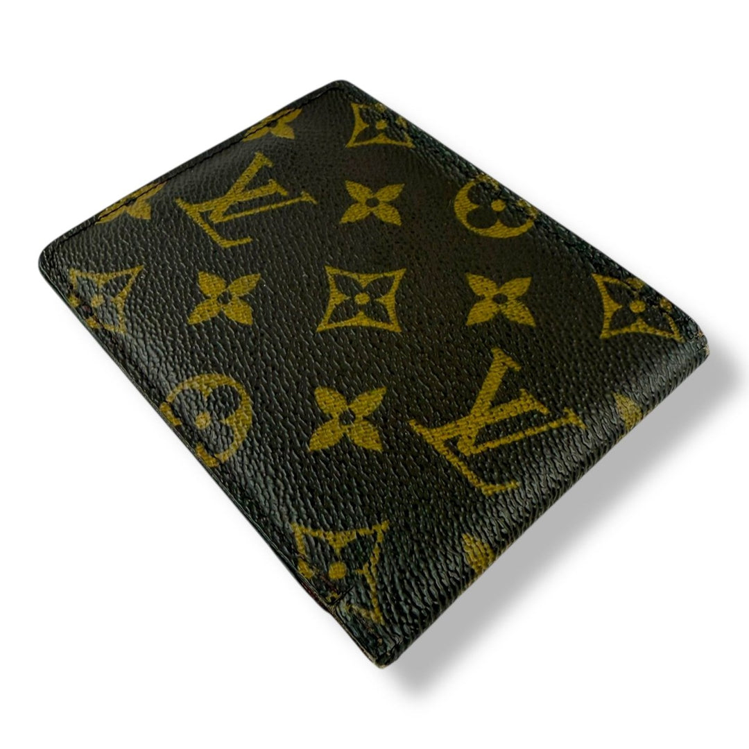 Louis Vuitton Brown Monogram Open Wallet - Lux Central
