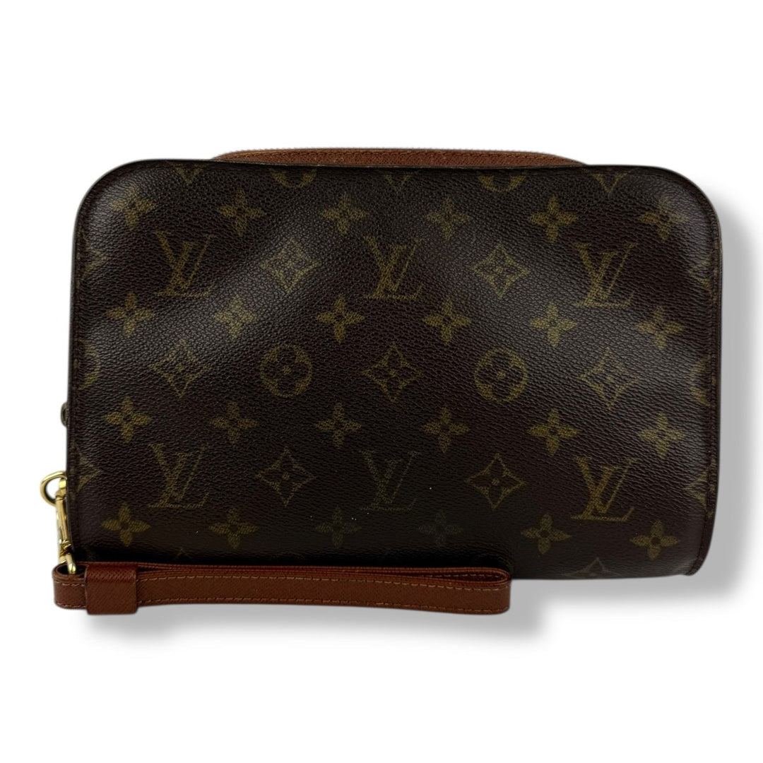 Louis Vuitton Brown Monogram Orsay Clutch Bag - Lux Central