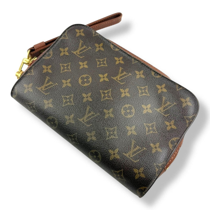 Louis Vuitton Brown Monogram Orsay Clutch Bag - Lux Central