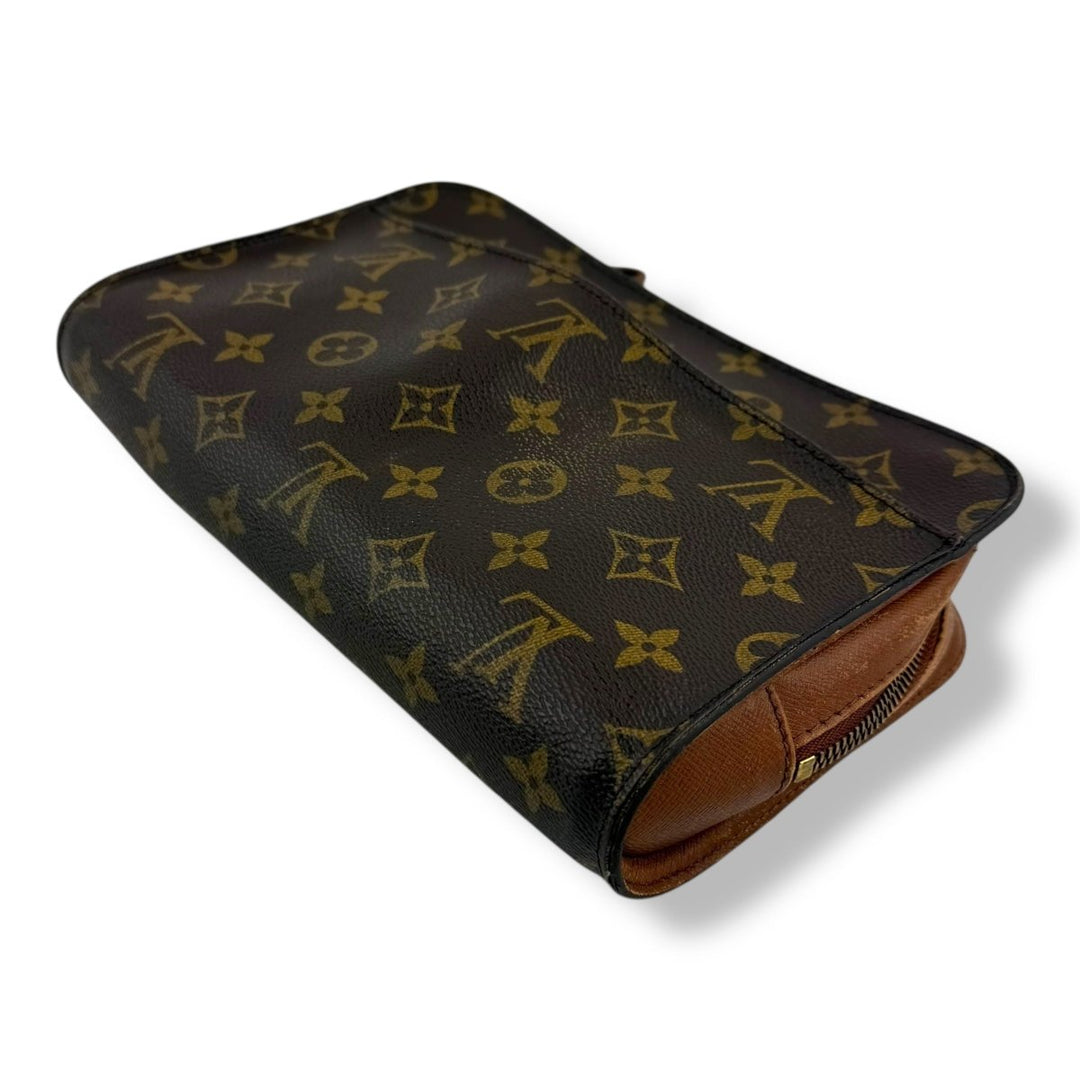 Louis Vuitton Brown Monogram Orsay Clutch Bag - Lux Central