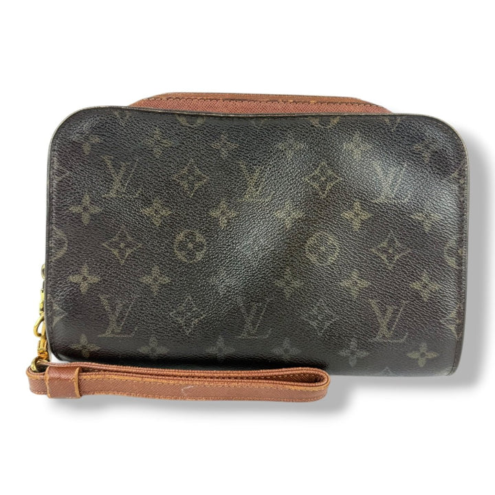 Louis Vuitton Brown Monogram Orsay Clutch Bag - Lux Central