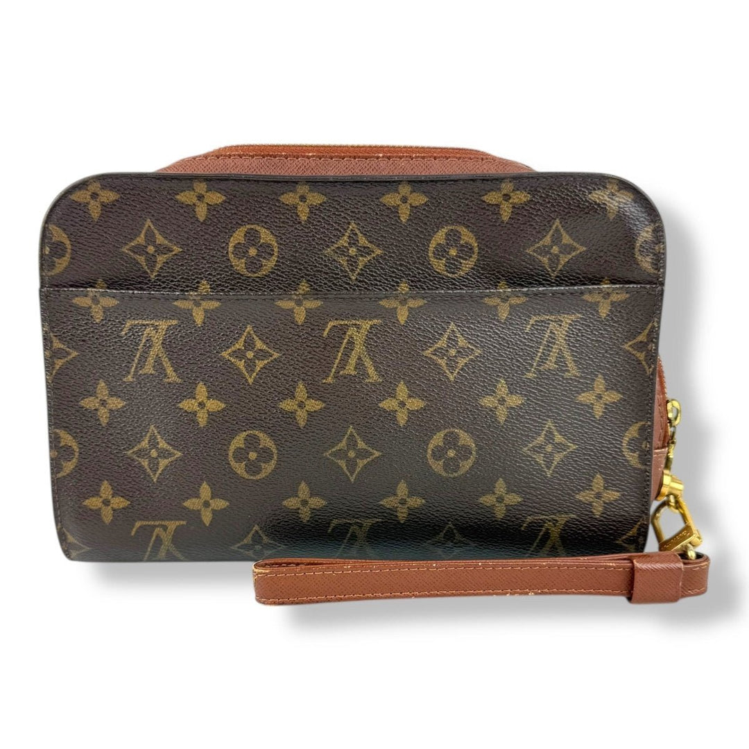 Louis Vuitton Brown Monogram Orsay Clutch Bag - Lux Central