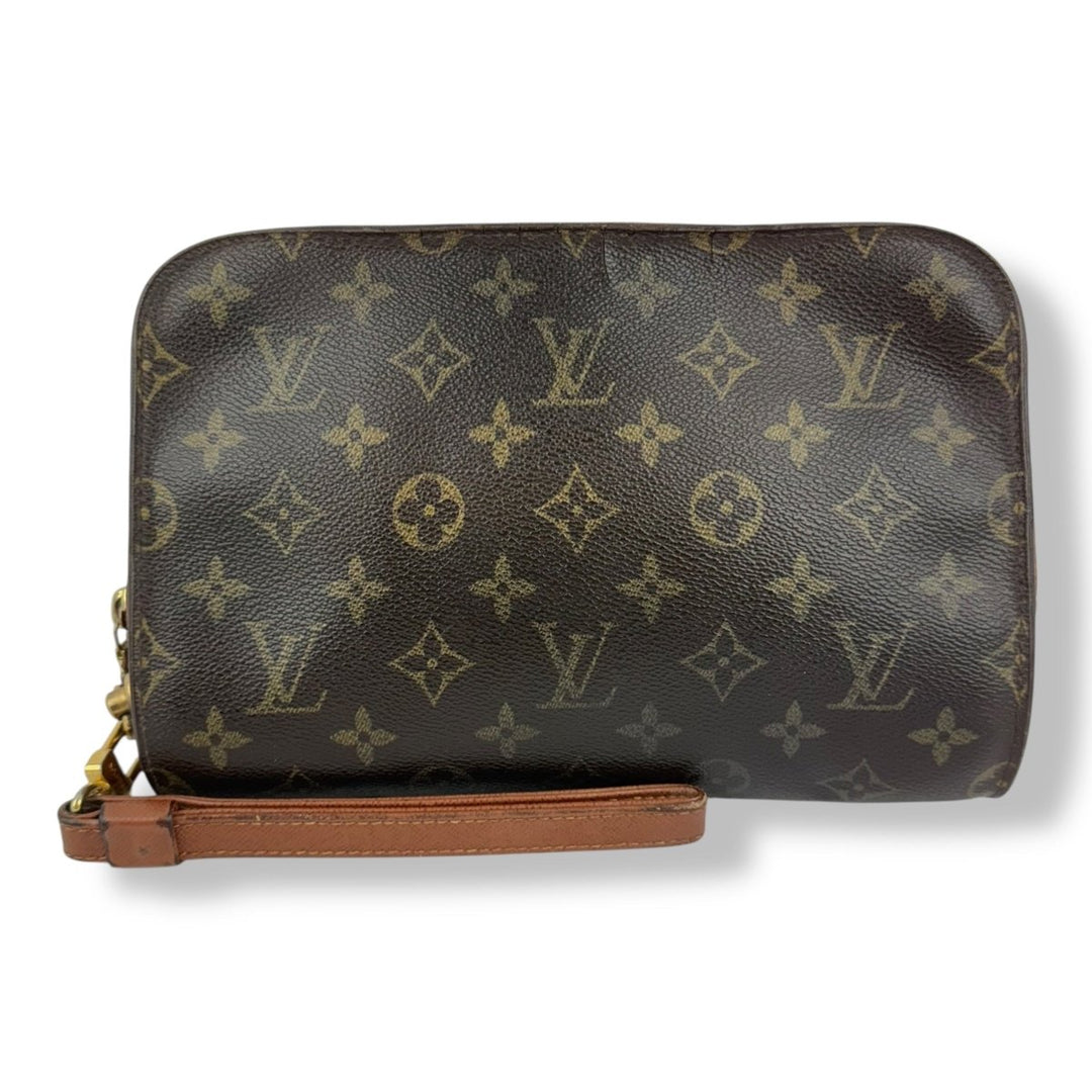 Louis Vuitton Brown Monogram Orsay Clutch Bag - Lux Central