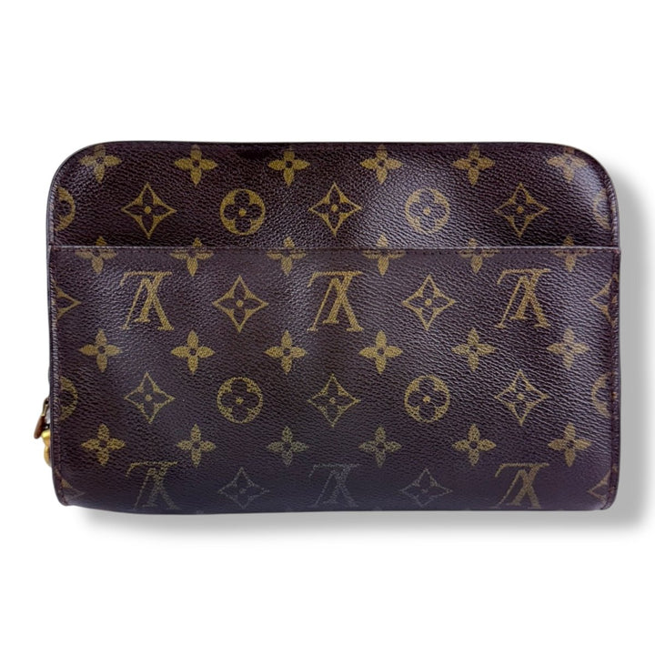 Louis Vuitton Brown Monogram Orsay Clutch Bag - Lux Central