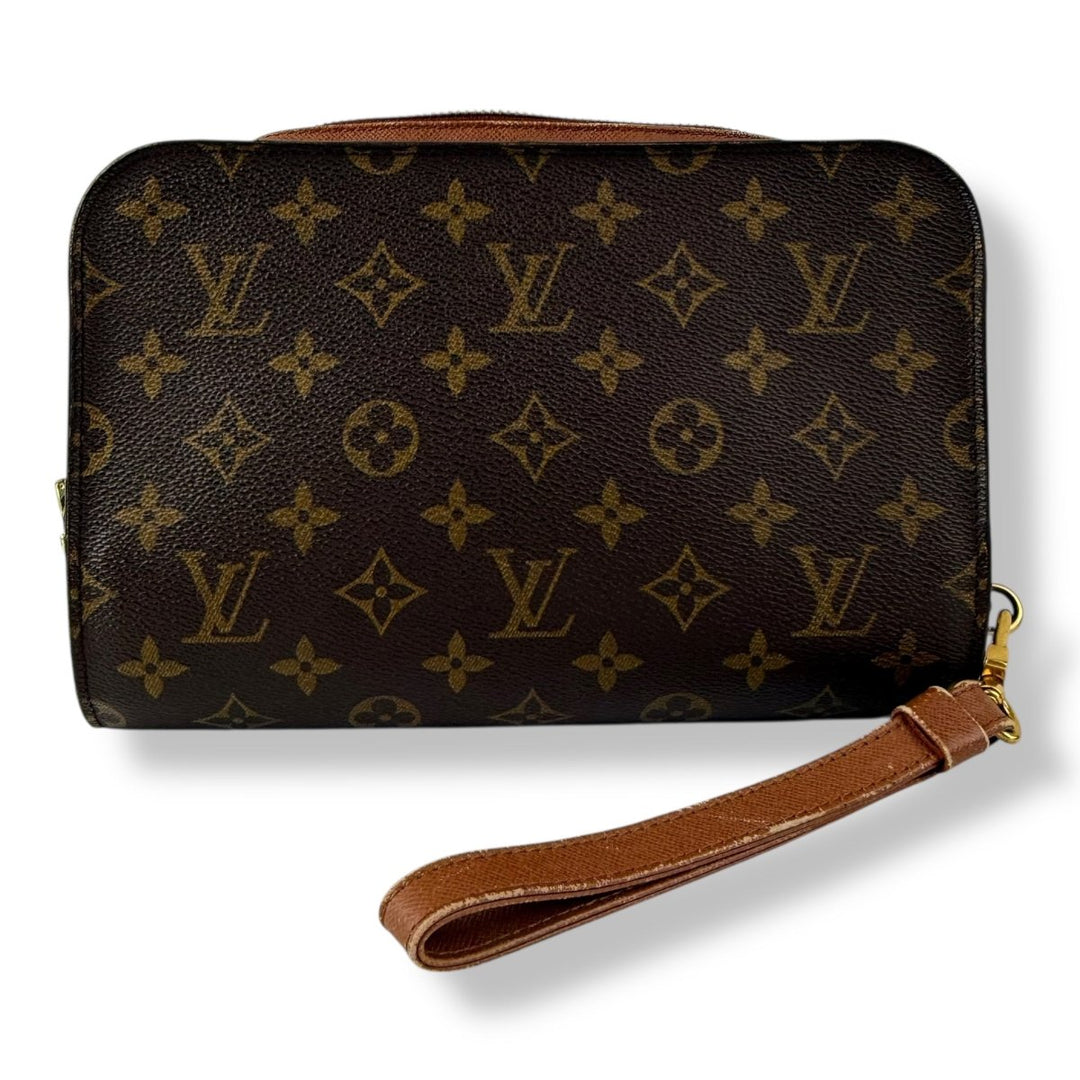 Louis Vuitton Brown Monogram Orsay Clutch Bag - Lux Central