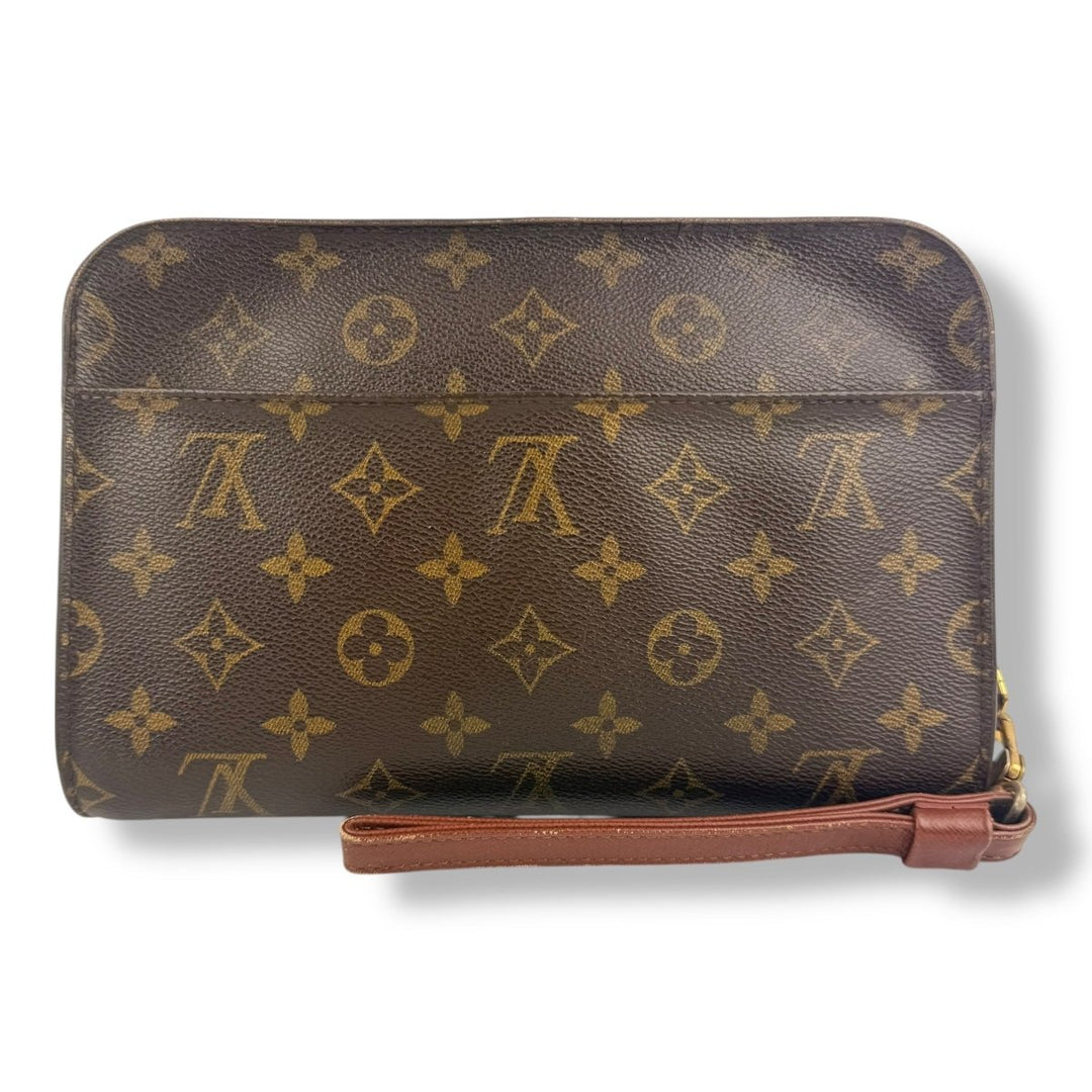 Louis Vuitton Brown Monogram Orsay Clutch Bag - Lux Central
