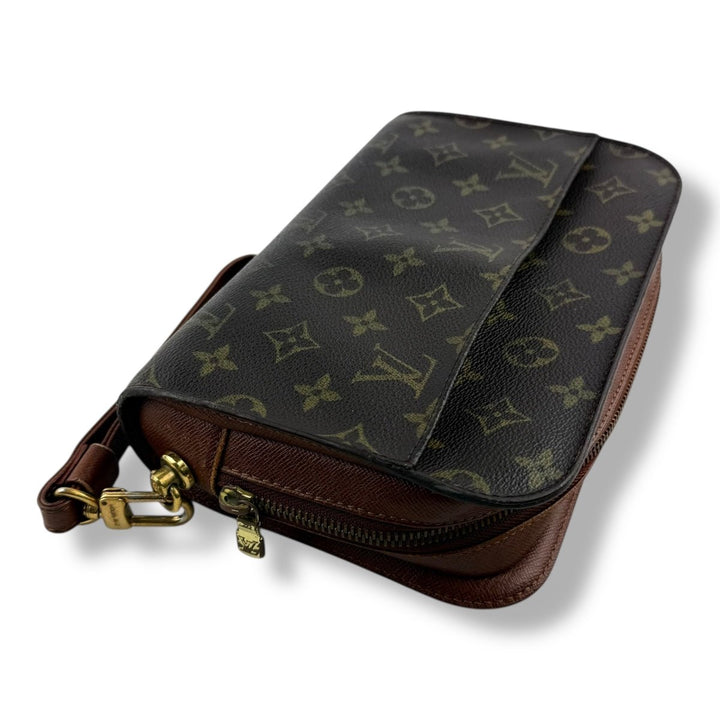 Louis Vuitton Brown Monogram Orsay Clutch Bag - Lux Central