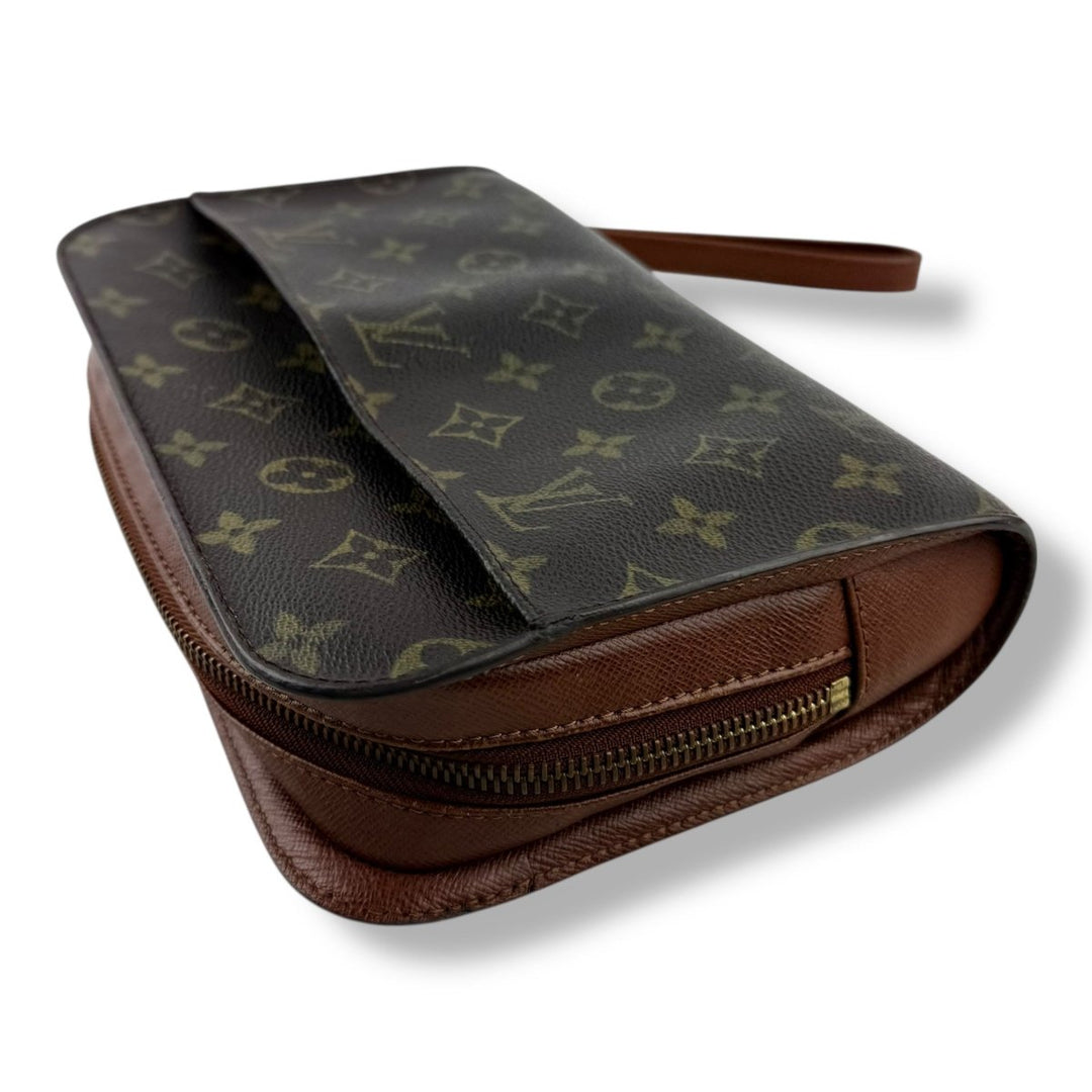 Louis Vuitton Brown Monogram Orsay Clutch Bag - Lux Central