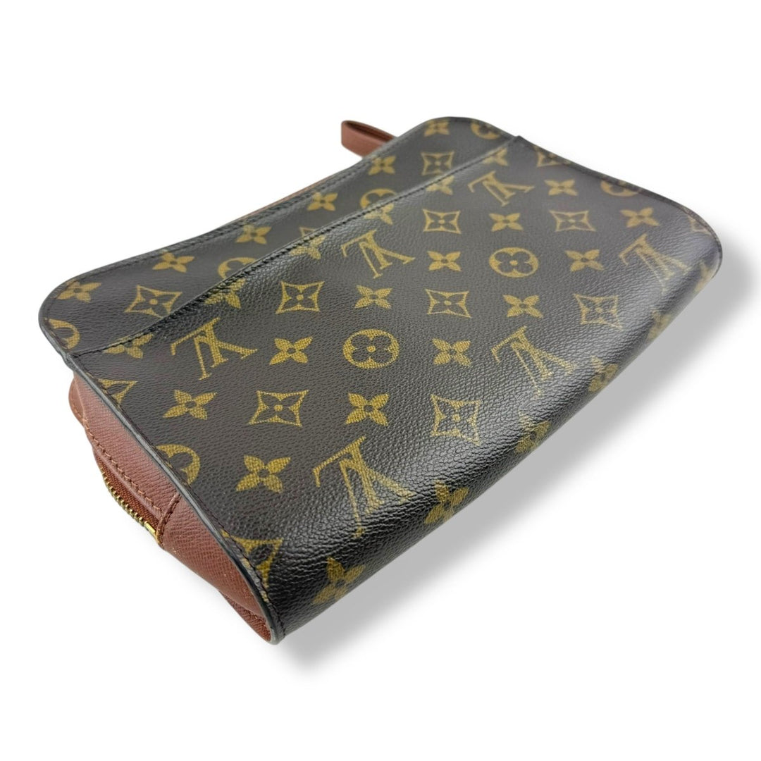 Louis Vuitton Brown Monogram Orsay Clutch Bag - Lux Central