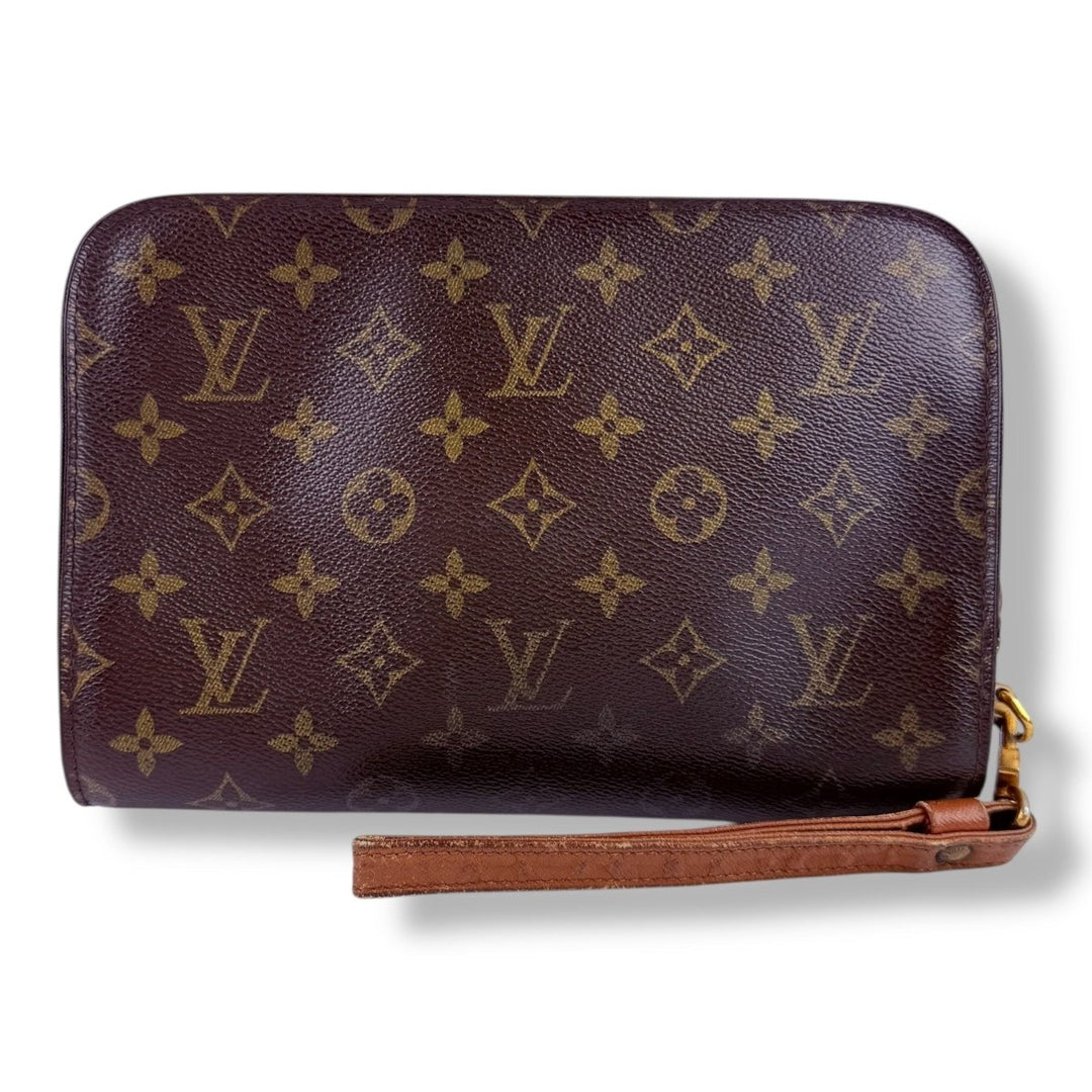 Louis Vuitton Brown Monogram Orsay Clutch Bag - Lux Central