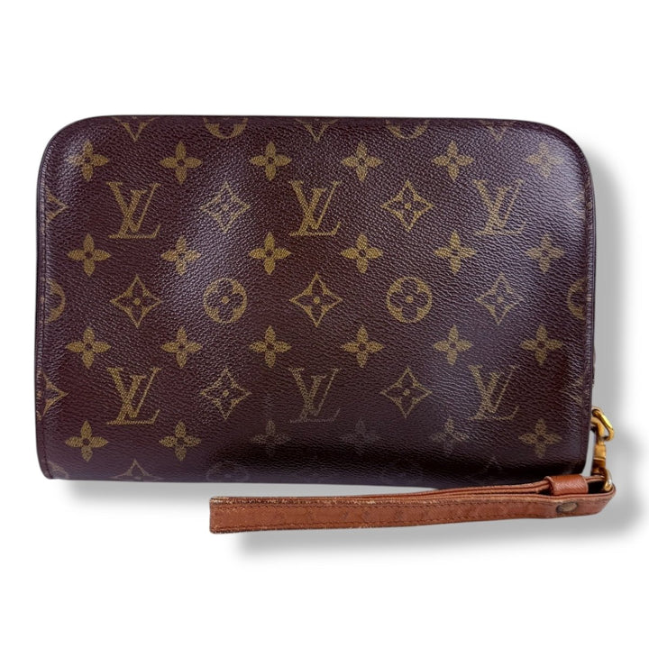 Louis Vuitton Brown Monogram Orsay Clutch Bag - Lux Central