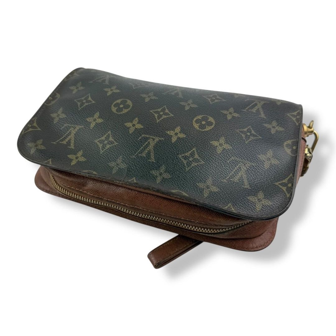 Louis Vuitton Brown Monogram Orsay Clutch Bag - Lux Central