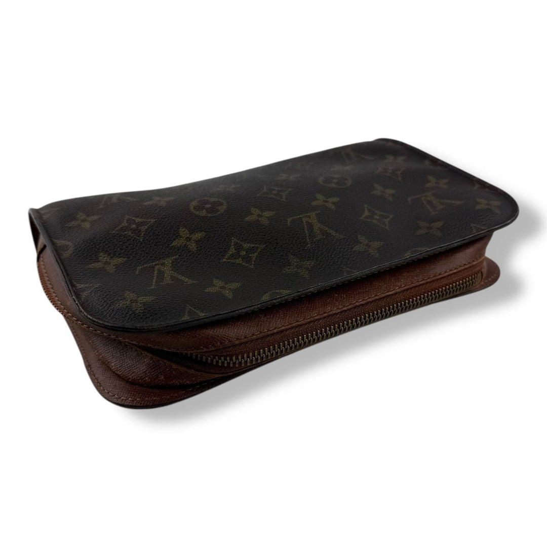 Louis Vuitton Brown Monogram Orsay Clutch Bag - Lux Central